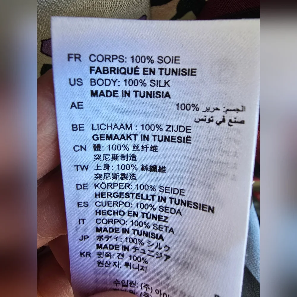 New Sandro dress of 100% silk - Picture 6 of 12